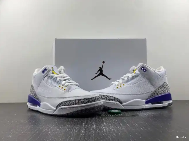 Rep TBK Retro 3 PE 869802-907 Jordan Bryant Kobe 0509